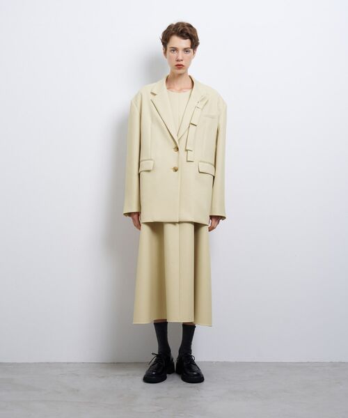 LANVIN en Bleu(ランバンオンブルー)の「リボンブローチテーラードジャケット(その他アウター・レディース・ブラック・36/38)」の7枚目の写真