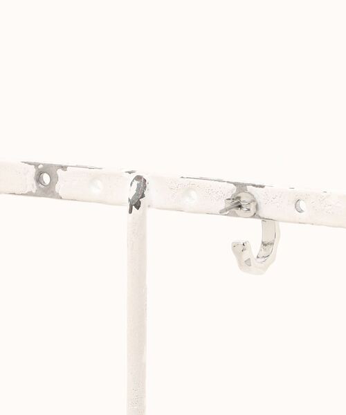 FOREVER 21（フォーエバー トゥエンティーワン）の「6セットシンプルピアス（ピアス（両耳用）・レディース・シルバー・FREE）」の5枚目の写真