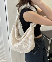 L LABEL（エルラベル）の「シャーリングドローコード付ショルダーバッグ（ショルダーバッグ）」