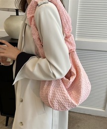 L LABEL（エルラベル）の「シャーリングドローコード付ショルダーバッグ（ショルダーバッグ）」
