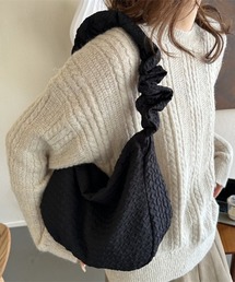 L LABEL（エルラベル）の「シャーリングドローコード付ショルダーバッグ（ショルダーバッグ）」