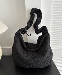 L LABEL（エルラベル）の「シャーリングドローコード付ショルダーバッグ（ショルダーバッグ）」