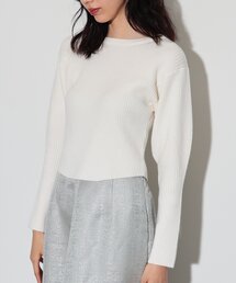 GALLEST | クルーネックコンパクトニット(ニット/セーター)