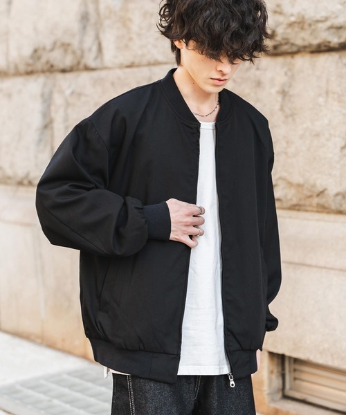 セール】オーバーサイズ TRストレッチMA-1/ジップアップショート