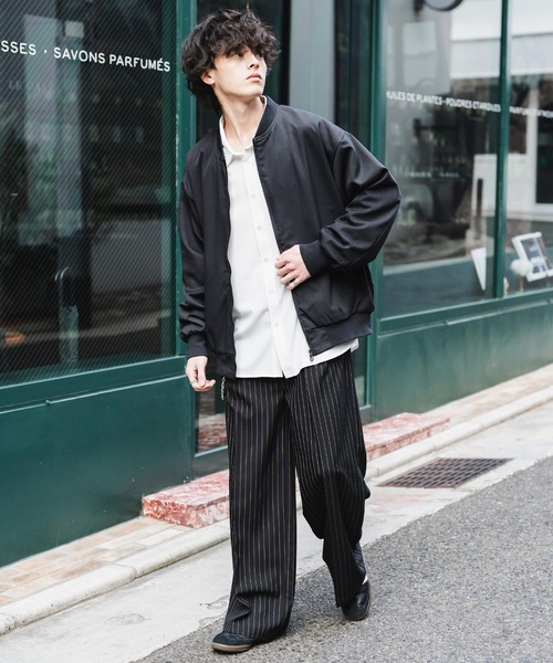 セール】オーバーサイズ TRストレッチMA-1/ジップアップショート