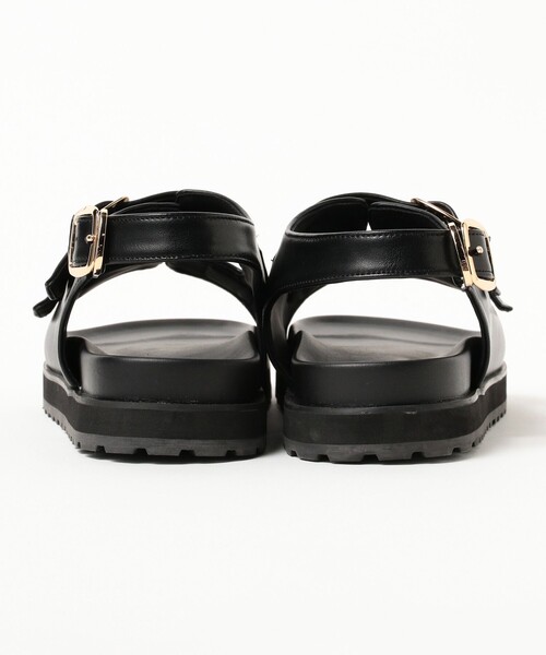 B:MING by BEAMS(ビーミングバイビームス)の「バックルベルト サンダル(22.5~24.5cm)(サンダル・レディース・ホワイト系その他6/ブラック・23.5cm/22.5cm/24.5cm)」の16枚目の写真