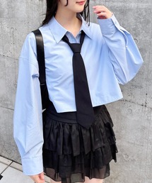 INGNI | ネクタイ付ショートシャツ(シャツ/ブラウス)