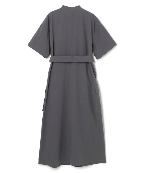 美品♡クレストブリッジ♡ハイカウントコットンタイプライターシャツワンピース♡M BLUE LABEL CRESTBRIDGE（ブルーレーベルクレストブリッジ）の