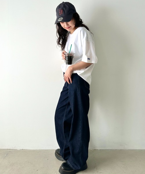 Gerry Cosby（ジェリーコスビー）の「GERRY cosby(ジェリーコスビー)/別注 半袖 ワッペン Tシャツ（Tシャツ/カットソー・レディース・ブラック/ネイビー/ホワイト/グリーン・M/L/XL）」の15枚目の写真