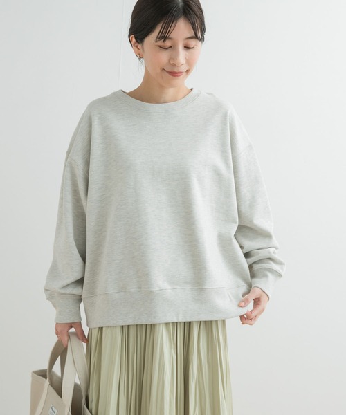 URBAN RESEARCH DOORS（アーバンリサーチドアーズ）の「スウェットクルーネックプルオーバー（スウェット・レディース・グレー/ブルー系その他/イエロー・MEDIUM）」の4枚目の写真