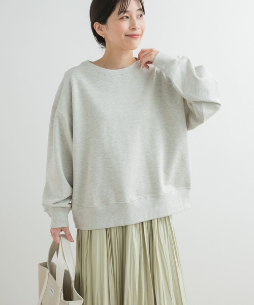 URBAN RESEARCH DOORS（アーバンリサーチドアーズ）の「スウェットクルーネックプルオーバー（スウェット・レディース・グレー/ブルー系その他/イエロー・MEDIUM）」の5枚目の写真