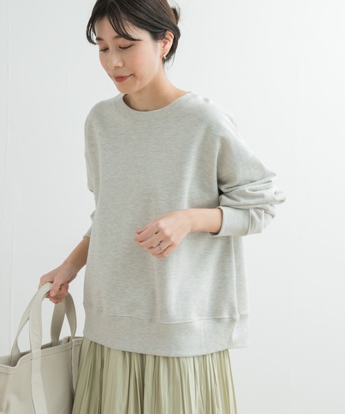 URBAN RESEARCH DOORS（アーバンリサーチドアーズ）の「スウェットクルーネックプルオーバー（スウェット・レディース・グレー/ブルー系その他/イエロー・MEDIUM）」の10枚目の写真