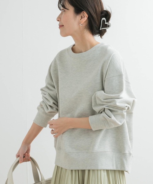 URBAN RESEARCH DOORS（アーバンリサーチドアーズ）の「スウェットクルーネックプルオーバー（スウェット・レディース・グレー/ブルー系その他/イエロー・MEDIUM）」の11枚目の写真