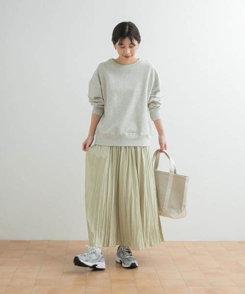 URBAN RESEARCH DOORS（アーバンリサーチドアーズ）の「スウェットクルーネックプルオーバー（スウェット・レディース・グレー/ブルー系その他/イエロー・MEDIUM）」の14枚目の写真