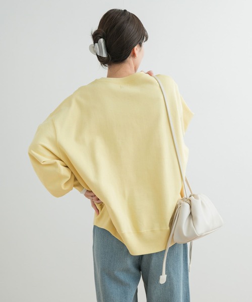 URBAN RESEARCH DOORS（アーバンリサーチドアーズ）の「スウェットクルーネックプルオーバー（スウェット・レディース・グレー/ブルー系その他/イエロー・MEDIUM）」の17枚目の写真