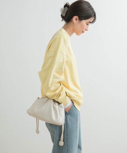 URBAN RESEARCH DOORS（アーバンリサーチドアーズ）の「スウェットクルーネックプルオーバー（スウェット・レディース・グレー/ブルー系その他/イエロー・MEDIUM）」の20枚目の写真