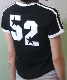A'GEM/9 × .kom 『AMESWORLDWIDE/アメスワールドワイド』A NUMBERING LINETAPE TEE /ナンバリングラインテープTEE