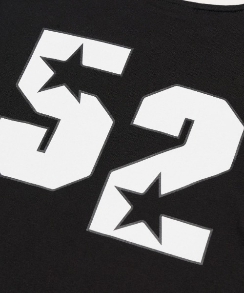 AMESWORLDWIDE(アメスワールドワイド)の「A'GEM/9 × .kom 『AMESWORLDWIDE/アメスワールドワイド』A NUMBERING LINETAPE TEE /ナンバリングラインテープTEE(Tシャツ/カットソー・レディース・アイボリー/ブラック/グレー・S)」の16枚目の写真
