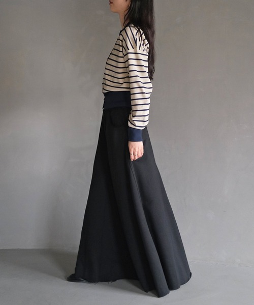 AKTE（アクテ）の「スナップボタンニットカーディガン（カーディガン/ボレロ・レディース・チャコールグレー/ベージュ系/レッド・FREE）」の12枚目の写真