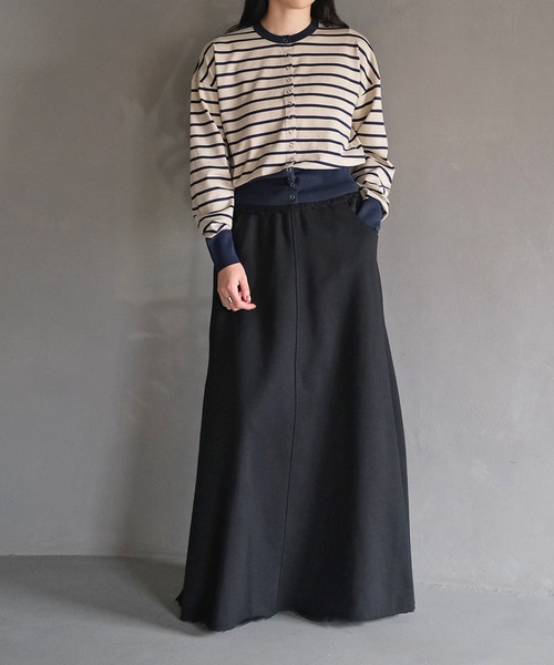 AKTE（アクテ）の「スナップボタンニットカーディガン（カーディガン/ボレロ・レディース・チャコールグレー/ベージュ系/レッド・FREE）」の14枚目の写真