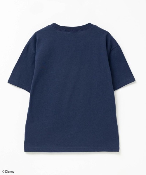 Disney(ディズニー)の「Disney サガラ刺繍Tシャツ(Tシャツ/カットソー・キッズ・ブラック/ネイビー/ミント・110/120/130/140/150/160/100)」の5枚目の写真