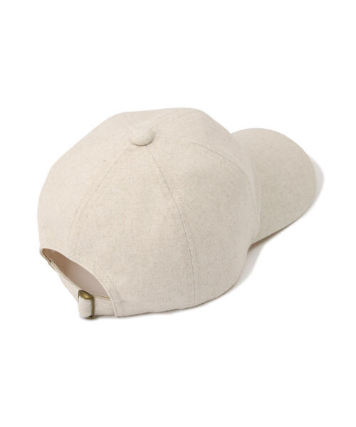 FREE'S MART（フリーズマート）の「◇麻混キャップ（キャップ・レディース・ベージュ/ブラック・ﾌﾘ-）」の5枚目の写真