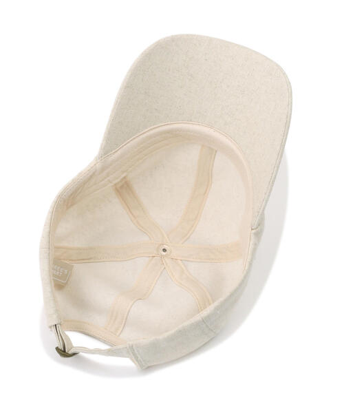 FREE'S MART（フリーズマート）の「◇麻混キャップ（キャップ・レディース・ベージュ/ブラック・ﾌﾘ-）」の3枚目の写真