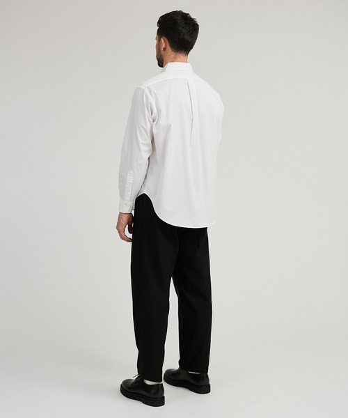 Saturdays NYC（サタデーズ ニューヨークシティ ）の「Gould Twill LS Shirt（シャツ/ブラウス・メンズ・チャコールグレー/オフホワイト/ブルー・L/M/S/XL）」の7枚目の写真