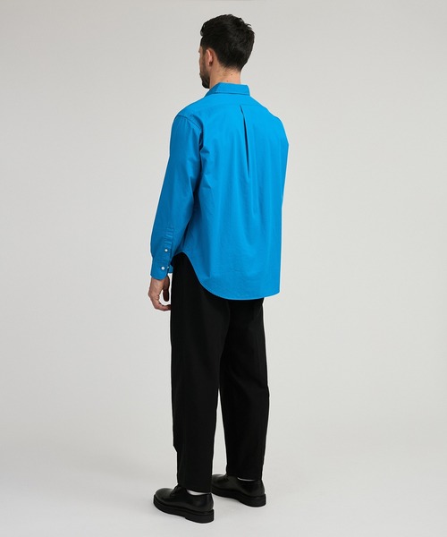 Saturdays NYC（サタデーズ ニューヨークシティ ）の「Gould Twill LS Shirt（シャツ/ブラウス・メンズ・チャコールグレー/オフホワイト/ブルー・L/M/S/XL）」の17枚目の写真