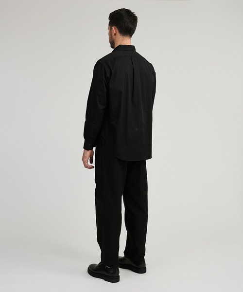 Saturdays NYC（サタデーズ ニューヨークシティ ）の「Gould Twill LS Shirt（シャツ/ブラウス・メンズ・チャコールグレー/オフホワイト/ブルー・L/M/S/XL）」の12枚目の写真