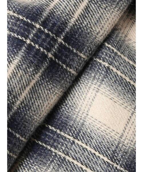 EVRIS（エヴリス）の「サイドギャザーチェックショートパンツ【セットアップ着用可能】（その他パンツ・レディース・レッド/ブルー・FREE）」の4枚目の写真