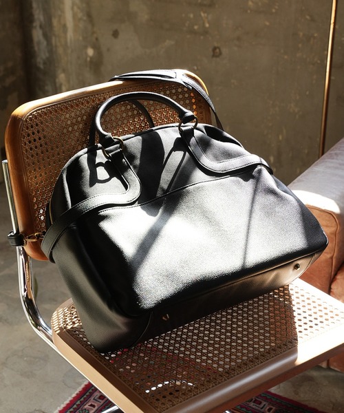 Forte（フォルテ）（フォルテ）の「West Side Modern 2-WAY Boston Bag/ウエストサイドモダン2-WAYボストンバッグ/２way/ショルダーバッグ（ボストンバッグ・メンズ・ブラック・ONE SIZE）」の6枚目の写真