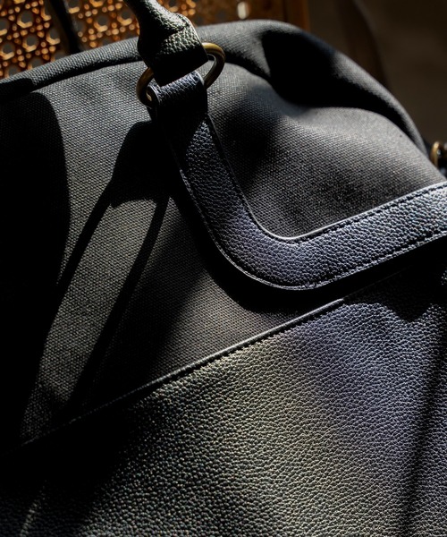 Forte（フォルテ）（フォルテ）の「West Side Modern 2-WAY Boston Bag/ウエストサイドモダン2-WAYボストンバッグ/２way/ショルダーバッグ（ボストンバッグ・メンズ・ブラック・ONE SIZE）」の8枚目の写真