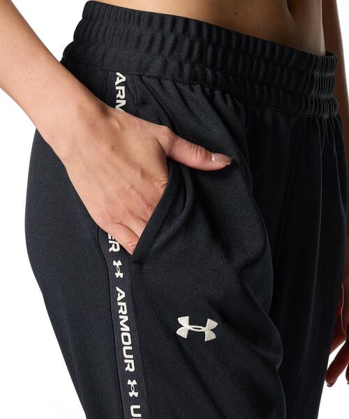 UNDER ARMOUR（アンダーアーマー）の「UAトラックパンツ（トレーニング/レディース）（その他パンツ・レディース・ブラック・S/M/L/XL）」の4枚目の写真