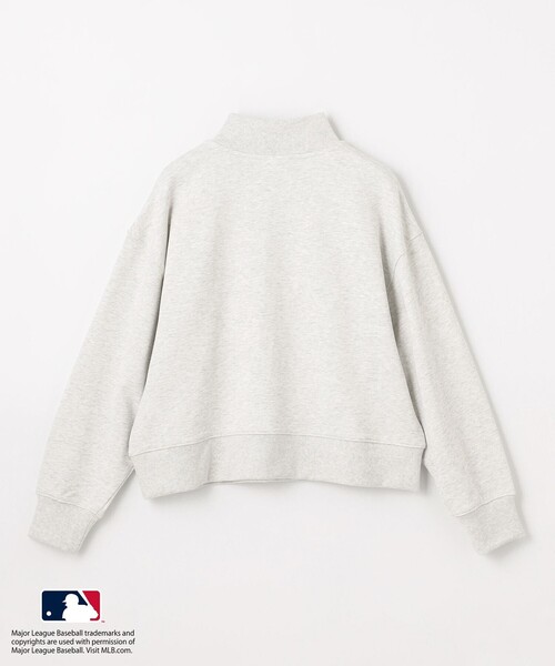 ANY(エニィ)の「MLB/メジャーリーグベースボール ジップスウェット(Tシャツ/カットソー・レディース・ブルー系/ホワイト系/ライトグレー系・4)」の14枚目の写真