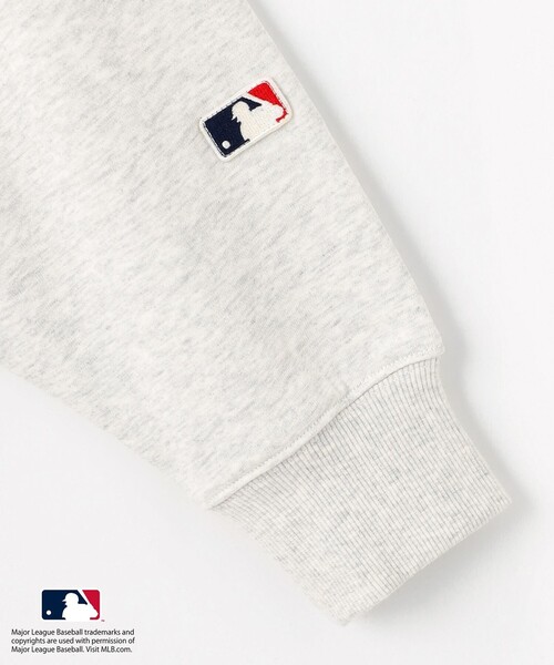 ANY(エニィ)の「MLB/メジャーリーグベースボール ジップスウェット(Tシャツ/カットソー・レディース・ブルー系/ホワイト系/ライトグレー系・4)」の17枚目の写真