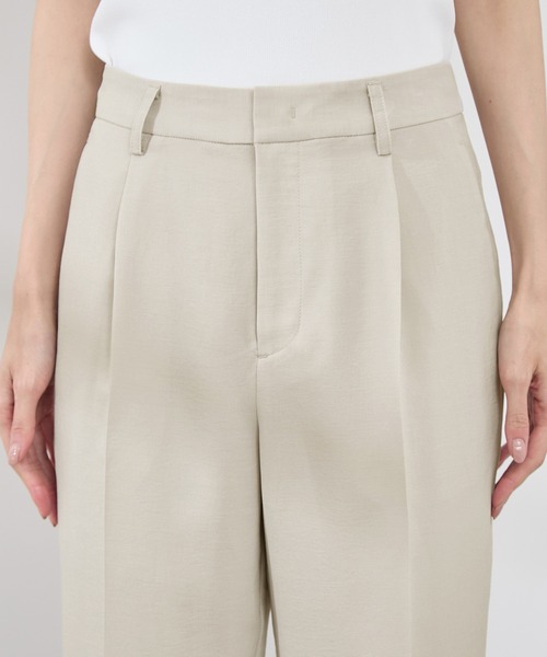 ROPE' PICNIC（ロペピクニック）の「【吸水速乾・防シワ】エフォートレスリラックススティックパンツ/通勤・セットアップ対応（その他パンツ・レディース・ベージュ/チャコールグレー/ライトグレー・40/38/36）」の13枚目の写真