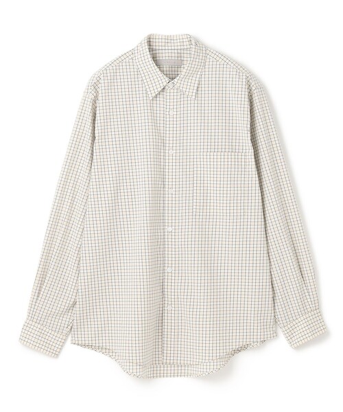 UNFILO(アンフィーロ)の「コットンライク レギュラーカラー シャツ(シャツ/ブラウス・メンズ・ブルー系1/ベージュ系3・SMALL/MEDIUM/LARGE/X-LARGE)」の17枚目の写真
