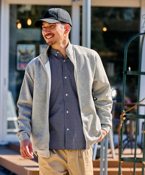 FOUND GOOD（ファウンドグッド）の「ダンボールZIPBZ（ブルゾン・メンズ・ブラック/ネイビー/グレー系5・S/XL/M/L）」の3枚目の写真