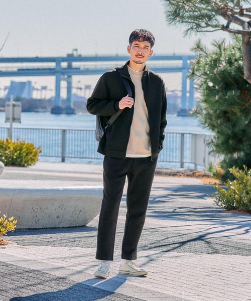 FOUND GOOD（ファウンドグッド）の「ダンボールZIPBZ（ブルゾン・メンズ・ブラック/ネイビー/グレー系5・S/XL/M/L）」の4枚目の写真