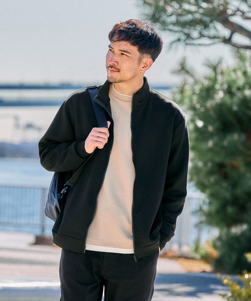 FOUND GOOD（ファウンドグッド）の「ダンボールZIPBZ（ブルゾン・メンズ・ブラック/ネイビー/グレー系5・S/XL/M/L）」の7枚目の写真