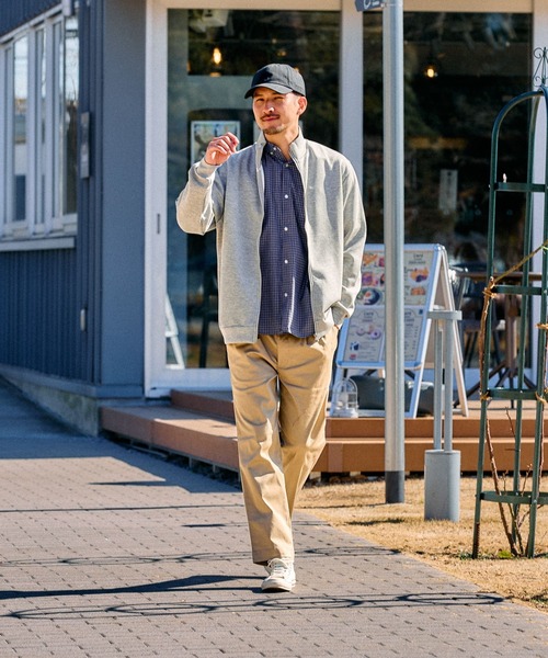 FOUND GOOD（ファウンドグッド）の「ダンボールZIPBZ（ブルゾン・メンズ・ブラック/ネイビー/グレー系5・S/XL/M/L）」の12枚目の写真