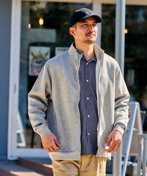 FOUND GOOD（ファウンドグッド）の「ダンボールZIPBZ（ブルゾン・メンズ・ブラック/ネイビー/グレー系5・S/XL/M/L）」の13枚目の写真