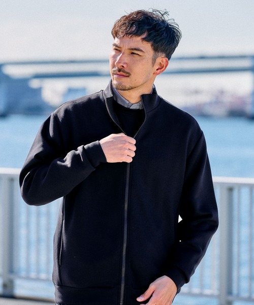 FOUND GOOD（ファウンドグッド）の「ダンボールZIPBZ（ブルゾン・メンズ・ブラック/ネイビー/グレー系5・S/XL/M/L）」の20枚目の写真