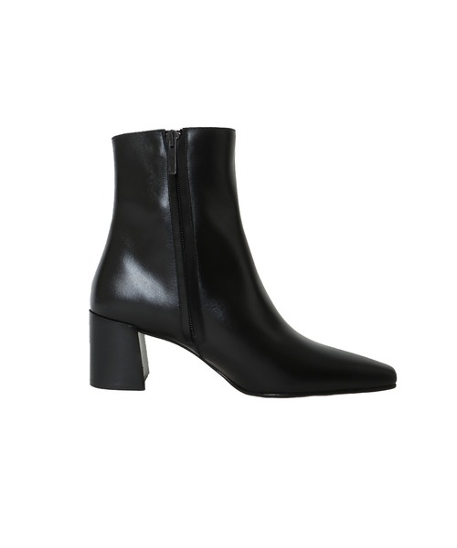 DRESSLAVE（ドレスレイブ）の「Flattered / GILL(ギルレザーブラック サイドジップレザーショートブーツ)（ブーツ・レディース・ブラック・38/37）」の8枚目の写真