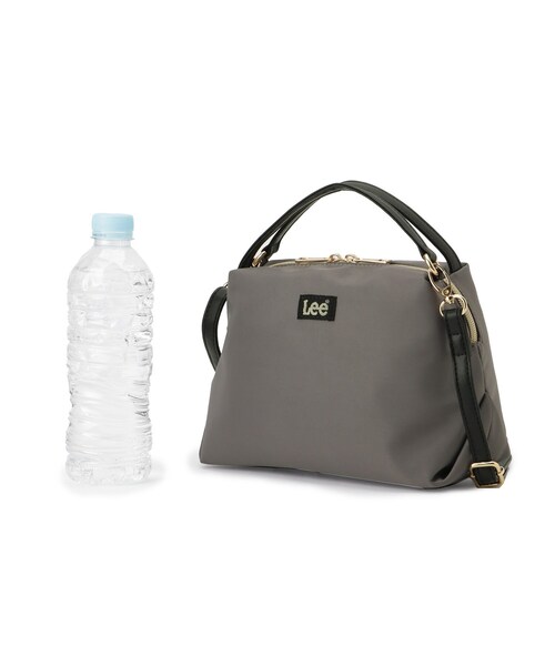 Lee（リー）の「【Lee別注】ダブルハンドル2WAYショルダー（ショルダーバッグ・レディース・レオパード/シルバー系その他5/ダークグレー/ブラック・00）」の14枚目の写真