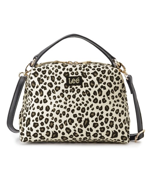 Lee（リー）の「【Lee別注】ダブルハンドル2WAYショルダー（ショルダーバッグ・レディース・レオパード/シルバー系その他5/ダークグレー/ブラック・00）」の17枚目の写真