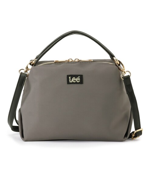 Lee（リー）の「【Lee別注】ダブルハンドル2WAYショルダー（ショルダーバッグ・レディース・レオパード/シルバー系その他5/ダークグレー/ブラック・00）」の18枚目の写真