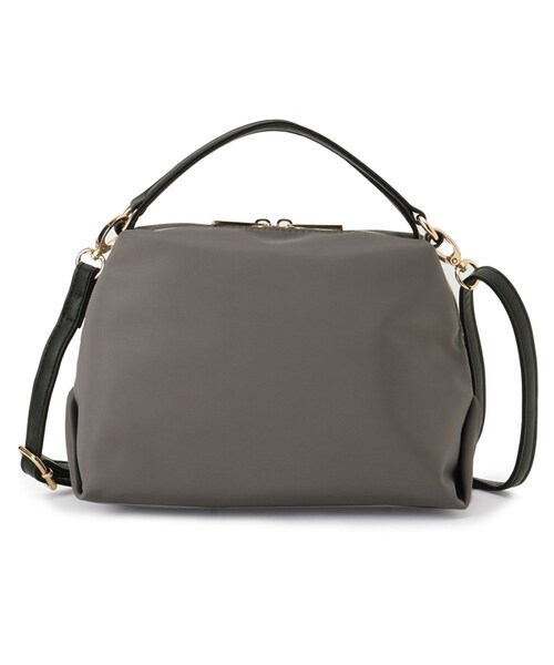 Lee（リー）の「【Lee別注】ダブルハンドル2WAYショルダー（ショルダーバッグ・レディース・レオパード/シルバー系その他5/ダークグレー/ブラック・00）」の20枚目の写真