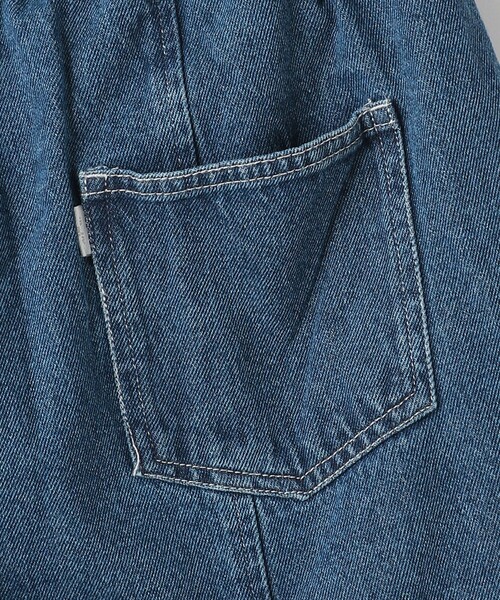 green label relaxing(グリーンレーベルリラクシング)の「デニム ショートパンツ / キッズ 140cm-160cm(デニムパンツ・キッズ・ブラック/コバルトブルー・140cm/150cm/160cm)」の9枚目の写真